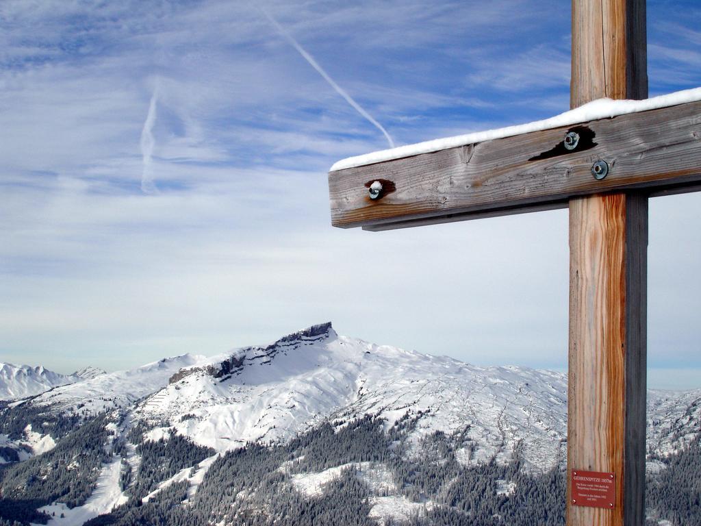 Gaestehaus Mathies Mittelberg Esterno foto