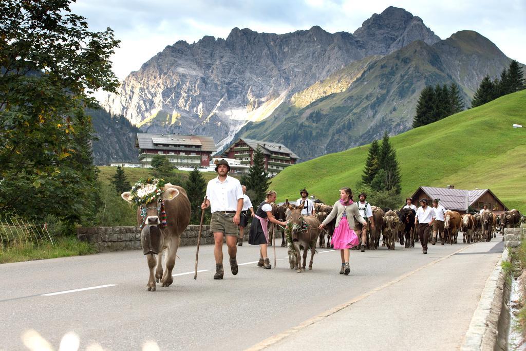 Hotel Gaestehaus Mathies Mittelberg Esterno foto